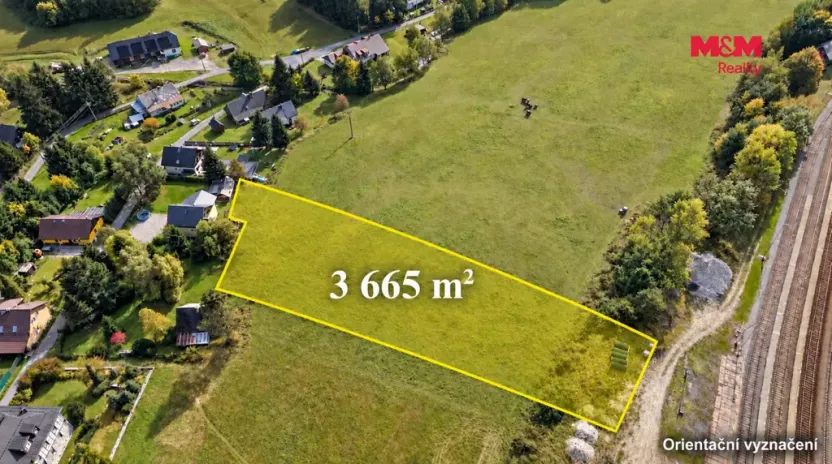 Prodej pozemku pro bydlení, Ostružná, 3665 m2