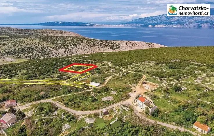 Prodej lesa, Novalja, Chorvatsko, 710 m2