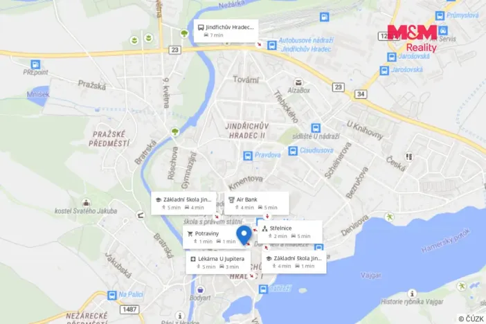 Pronájem obchodního prostoru, Jindřichův Hradec - Jindřichův Hradec I, Panská, 100 m2