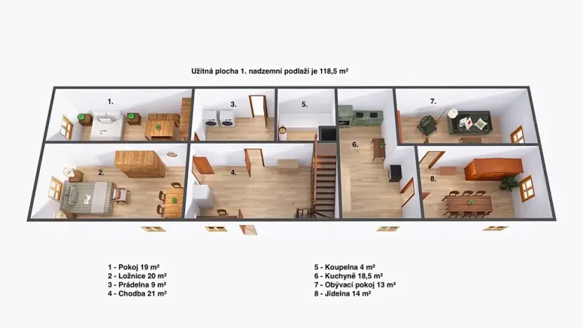 Prodej rodinného domu, Střevač, 226 m2