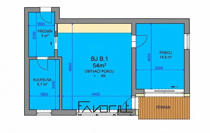 Prodej bytu 2+kk, Ostrava, Mastného, 57 m2