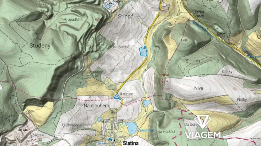 Prodej pole, Březina, 13552 m2