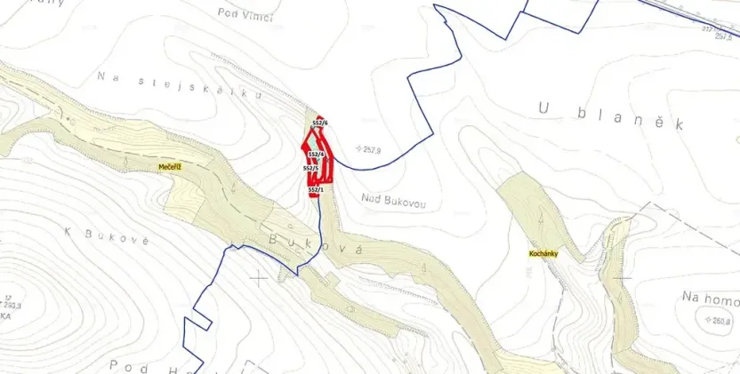 Prodej lesa, Mečeříž, 10300 m2