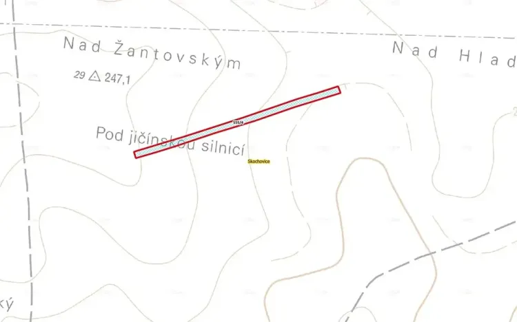 Prodej pole, Nový Bydžov, 4550 m2