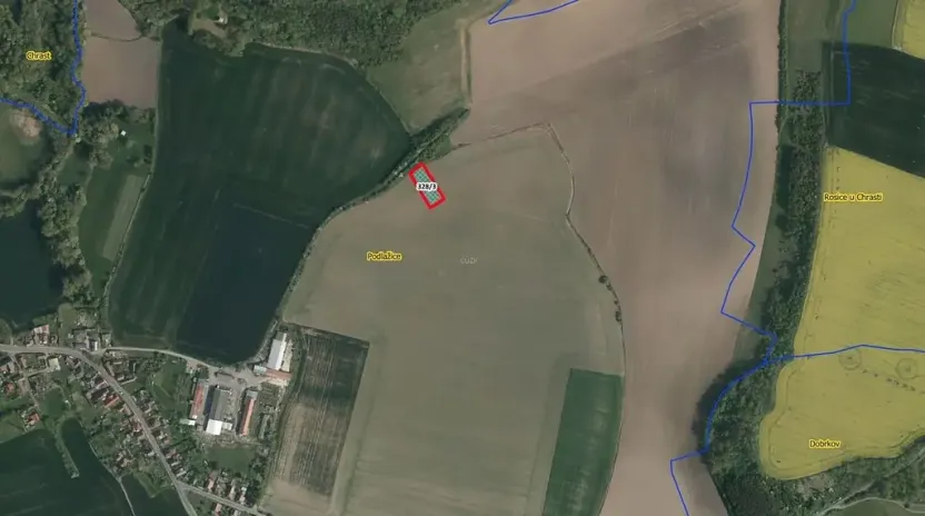 Prodej pole, Chrast, 2150 m2