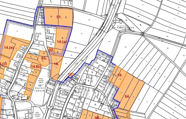 Prodej pozemku pro bydlení, Vestec, 5392 m2