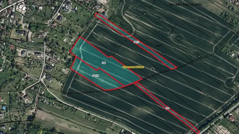 Prodej pozemku pro bydlení, Chlumec nad Cidlinou, 20781 m2
