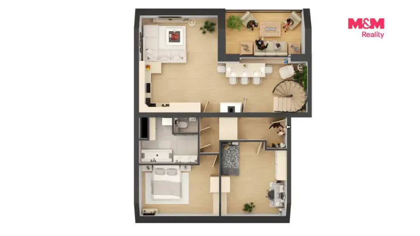 Prodej bytu 5+kk, Čestice, 146 m2
