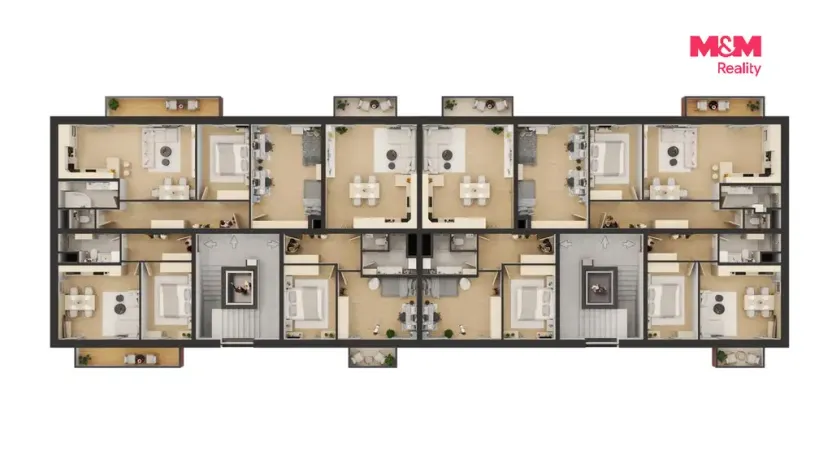 Prodej bytu 3+kk, Čestice, 75 m2