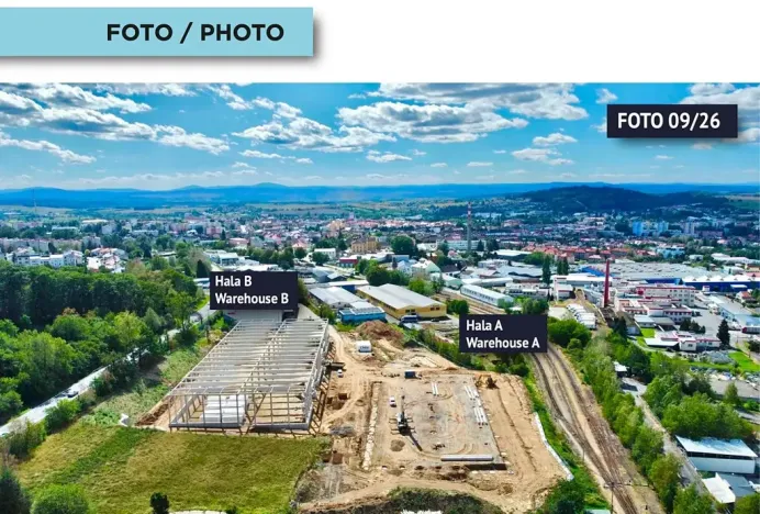 Pronájem výrobních prostor, Písek, 3000 m2