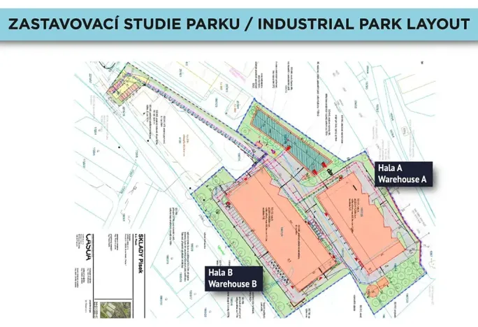Pronájem skladu, Písek, 7000 m2