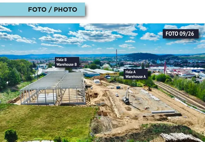 Pronájem skladu, Písek, 1500 m2
