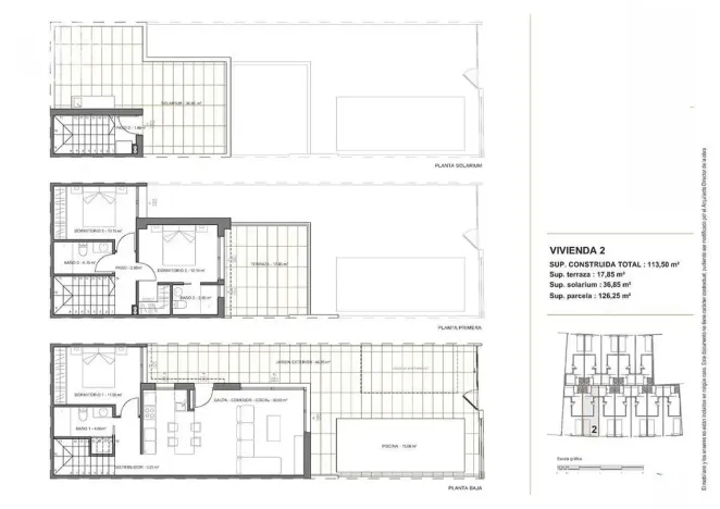 Prodej rodinného domu, Santiago de la Ribera, Murcia, Španělsko, 113 m2