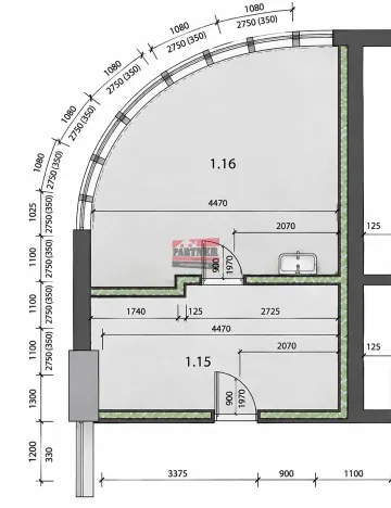 Pronájem ordinace, Tábor, Herlošova, 32 m2
