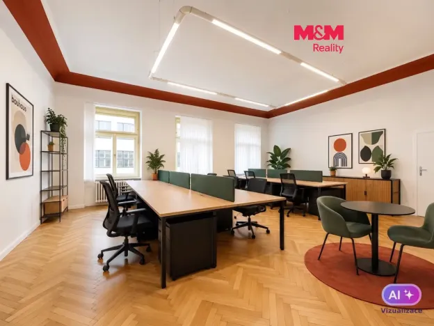Pronájem komerčního prostoru, 60 m², náměstí Míru, Praha 2