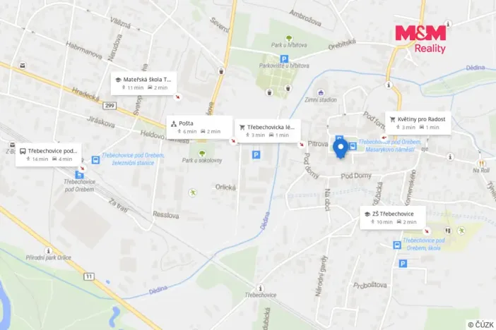 Prodej činžovního domu, Třebechovice pod Orebem, Masarykovo náměstí, 180 m2