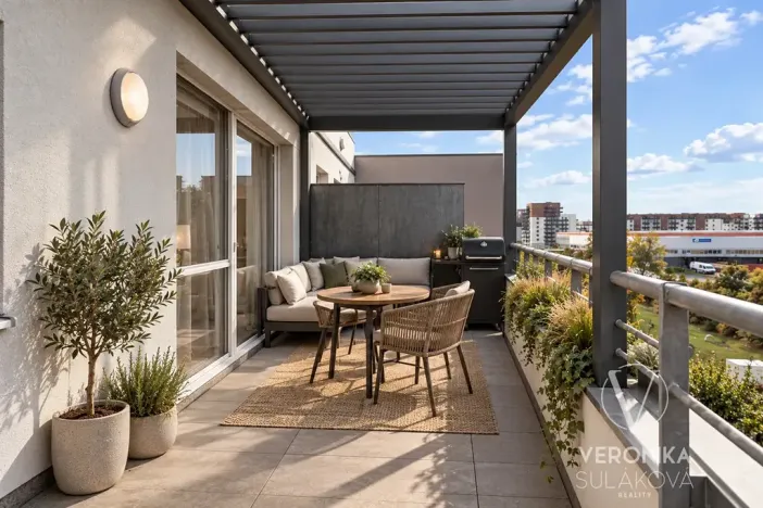 Prodej bytu 2+kk, Praha - Letňany, Hlučkova, 60 m2