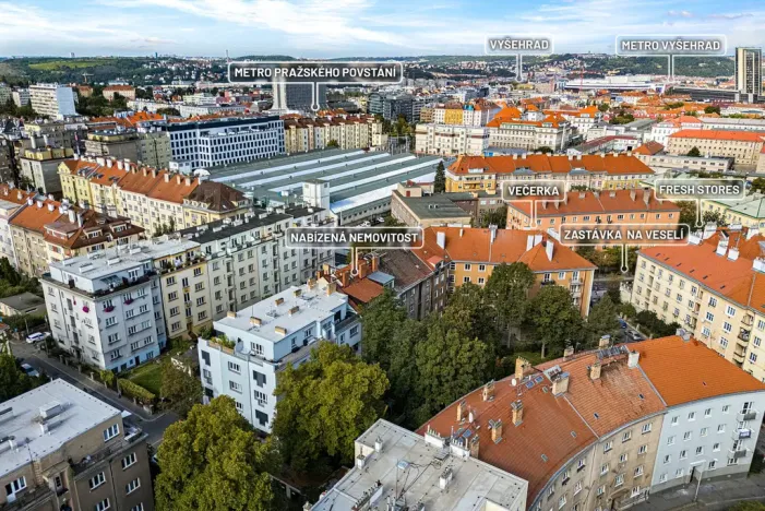 Prodej bytu 2+1, Praha - Nusle, Nad studánkou, 57 m2