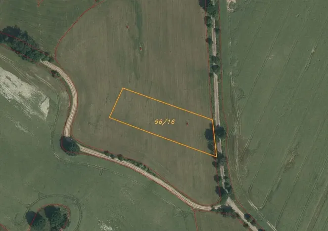 Prodej pole, Stříbřec, 5200 m2