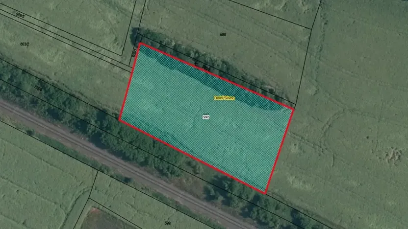 Prodej pozemku, 4169 m², Dolní Slivno