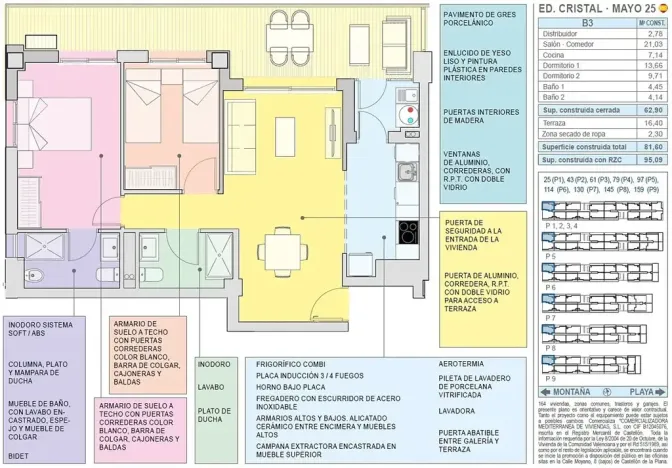 Prodej bytu 3+kk, Torre La Mata, Španělsko, 63 m2
