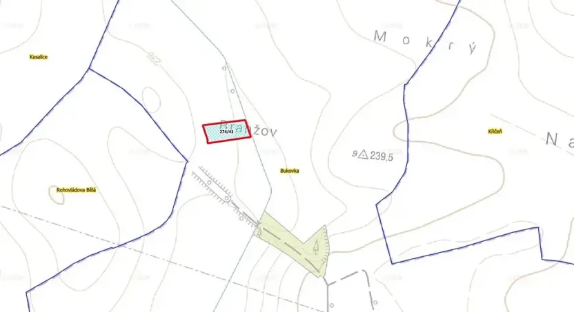 Prodej pole, Bukovka, 3169 m2