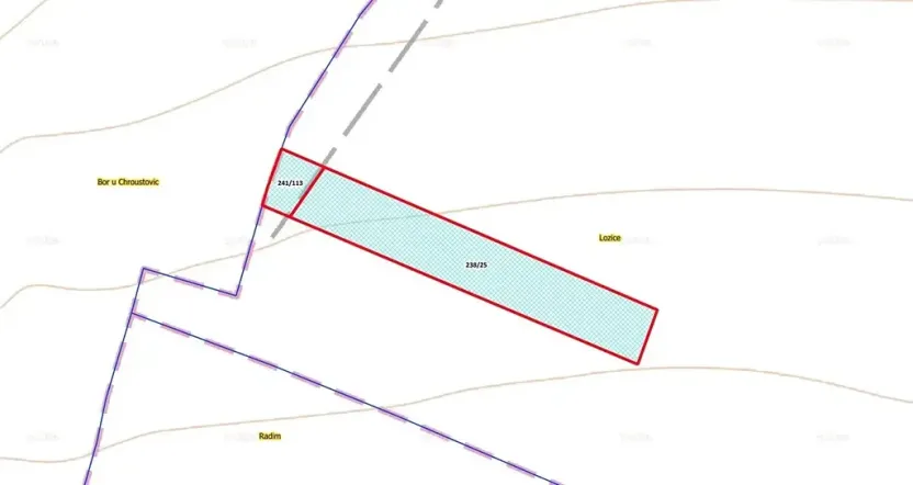 Prodej pole, Lozice, 10021 m2