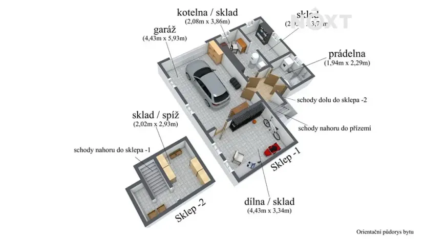 Prodej rodinného domu, Lužec nad Vltavou, Šmeralova, 184 m2