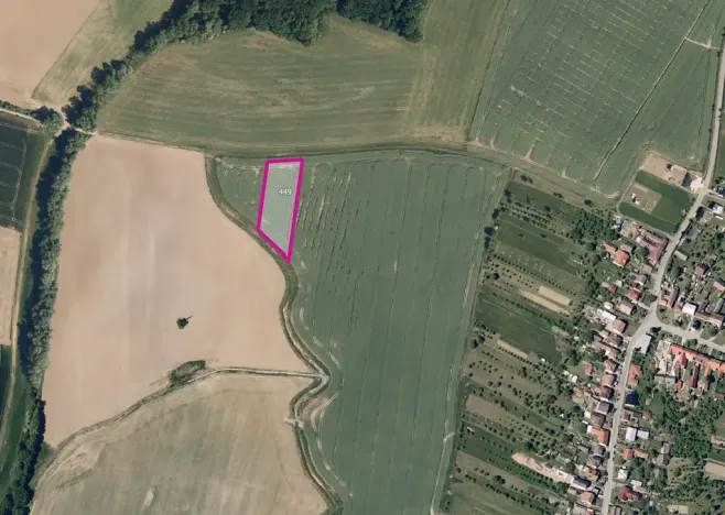 Prodej pole, 4520 m², Karlovice