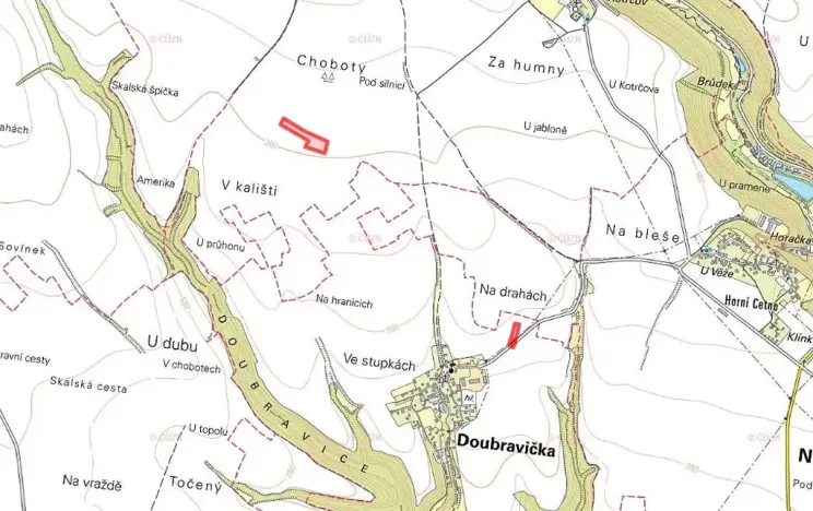 Prodej pole, Kovanec, 7520 m2
