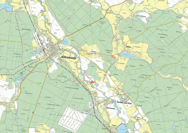 Prodej pole, Borohrádek, 16940 m2