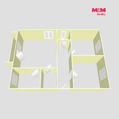 Pronájem bytu 4+kk, Ostrava, Michálkovická, 90 m2