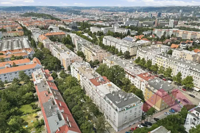 Pronájem bytu 1+kk, Praha - Žižkov, Biskupcova, 25 m2
