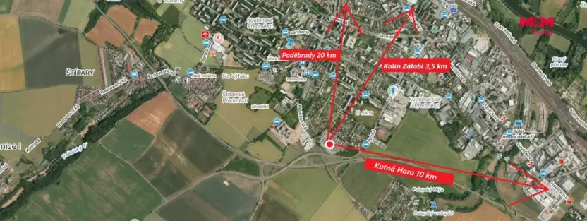 Prodej garáže, Kolín, U Cihelny, 19 m2