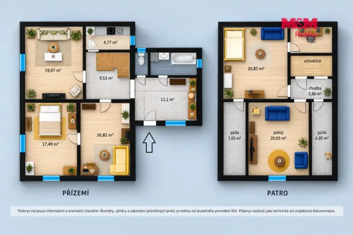 Prodej chalupy, Trhový Štěpánov, V Sedle, 154 m2
