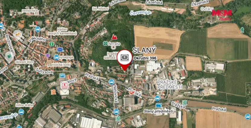 Prodej bytu 1+kk, Slaný, 35 m2