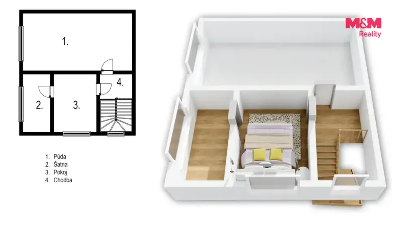 Prodej rodinného domu, Horní Ředice, 111 m2