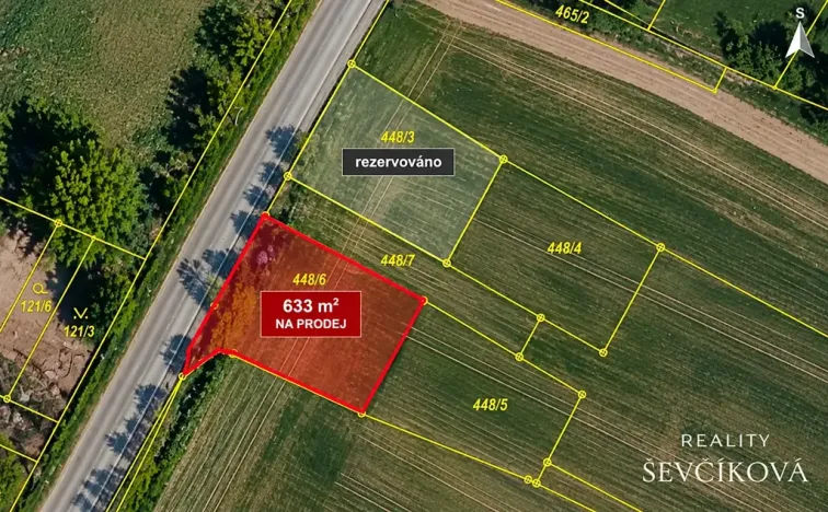 Prodej pozemku pro bydlení, Bezděkov, 633 m2