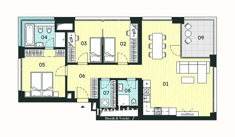 Prodej bytu 4+kk, Znojmo, 90 m2