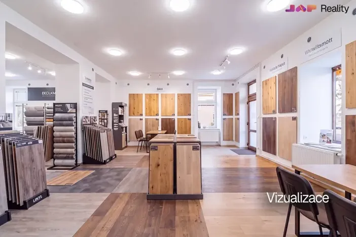 Pronájem komerční nemovitosti, Rosice, Palackého nám., 100 m2