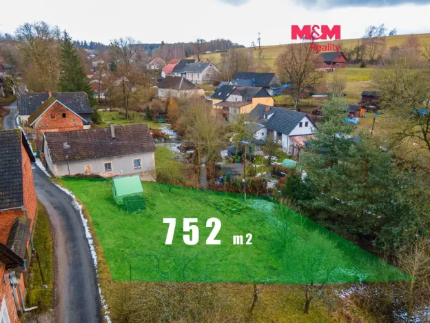 Prodej stavebního pozemku, 752 m², Česká Třebová, Kozlov