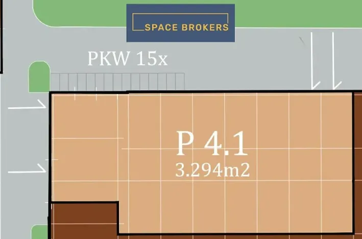Pronájem skladu, Pardubice, 3294 m2