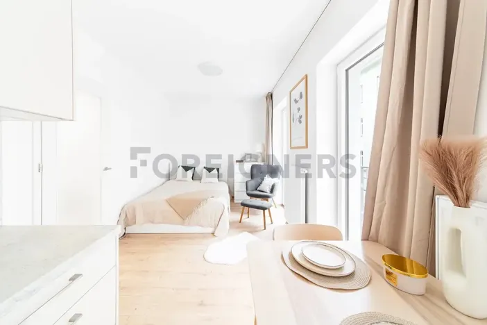 Pronájem bytu 1+kk, Brno, Spolková, 28 m2