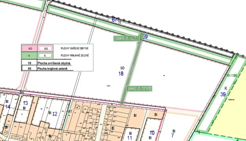 Prodej podílu pozemku pro bydlení, Martinice, 1521 m2
