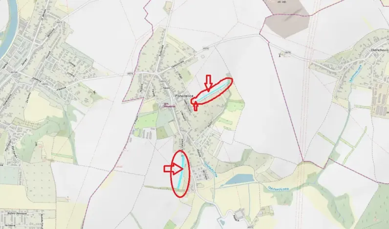 Prodej podílu pozemku pro bydlení, Pohořelice, 1190 m2