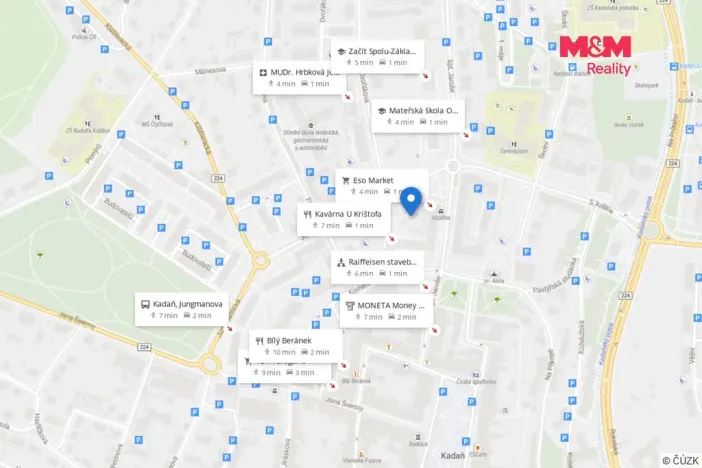 Prodej bytu 1+1, Kadaň, Jungmannova, 34 m2