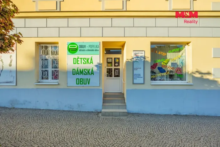 Pronájem obchodního prostoru, Slaný, Palackého, 70 m2