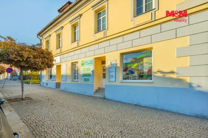 Pronájem obchodního prostoru, Slaný, Palackého, 70 m2