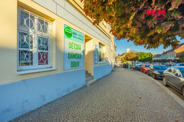 Pronájem obchodního prostoru, Slaný, Palackého, 70 m2