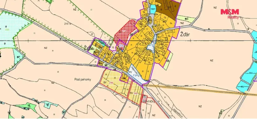 Prodej pozemku pro bydlení, Nalžovské Hory - Žďár, 4208 m2